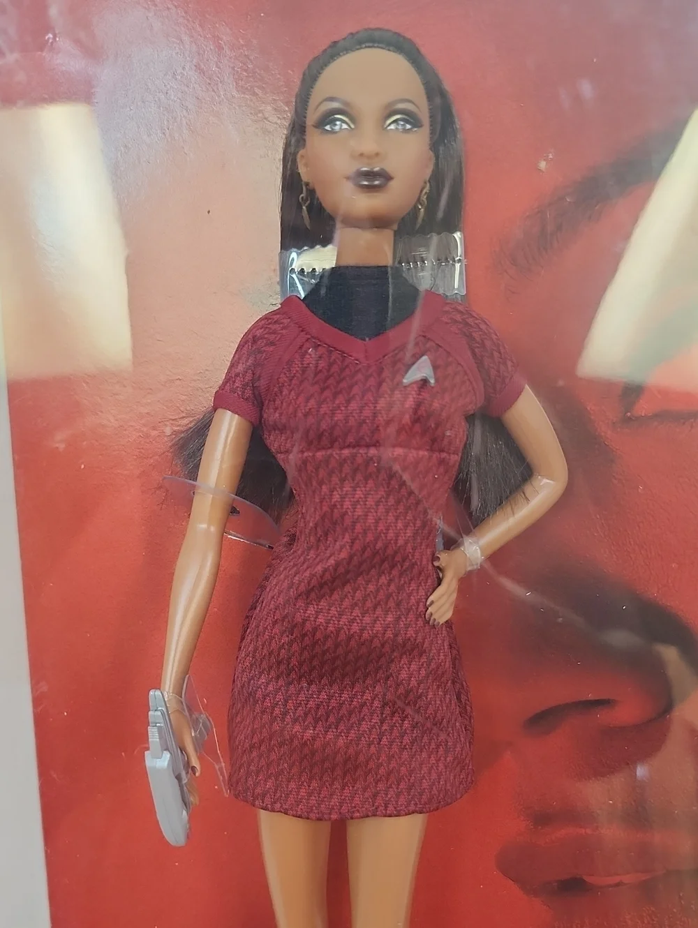 Barbie Lt Uhura Star Trek N5503 Pink Label Doll NRFB Mattel 2009